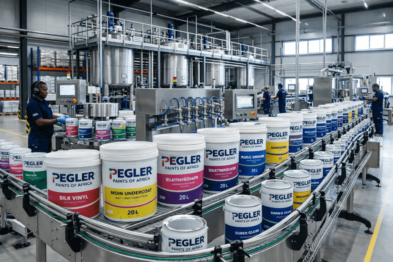 Partenariat Pegler Paints of Africa